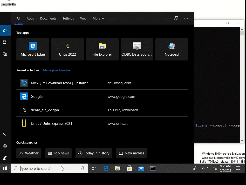 gif instalar conector odbc